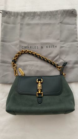 Charles & Keith Green Bag - NEW WITH TAG