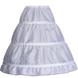 Flower Girl Petticoat Hoop Slip - Size 6-7