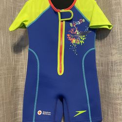 4T Toddler Wet Suit With Floatie 