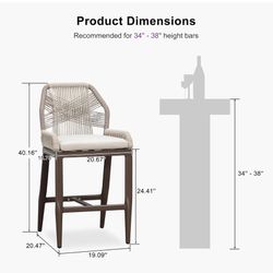 Outdoor And Indoor Bar Chairs