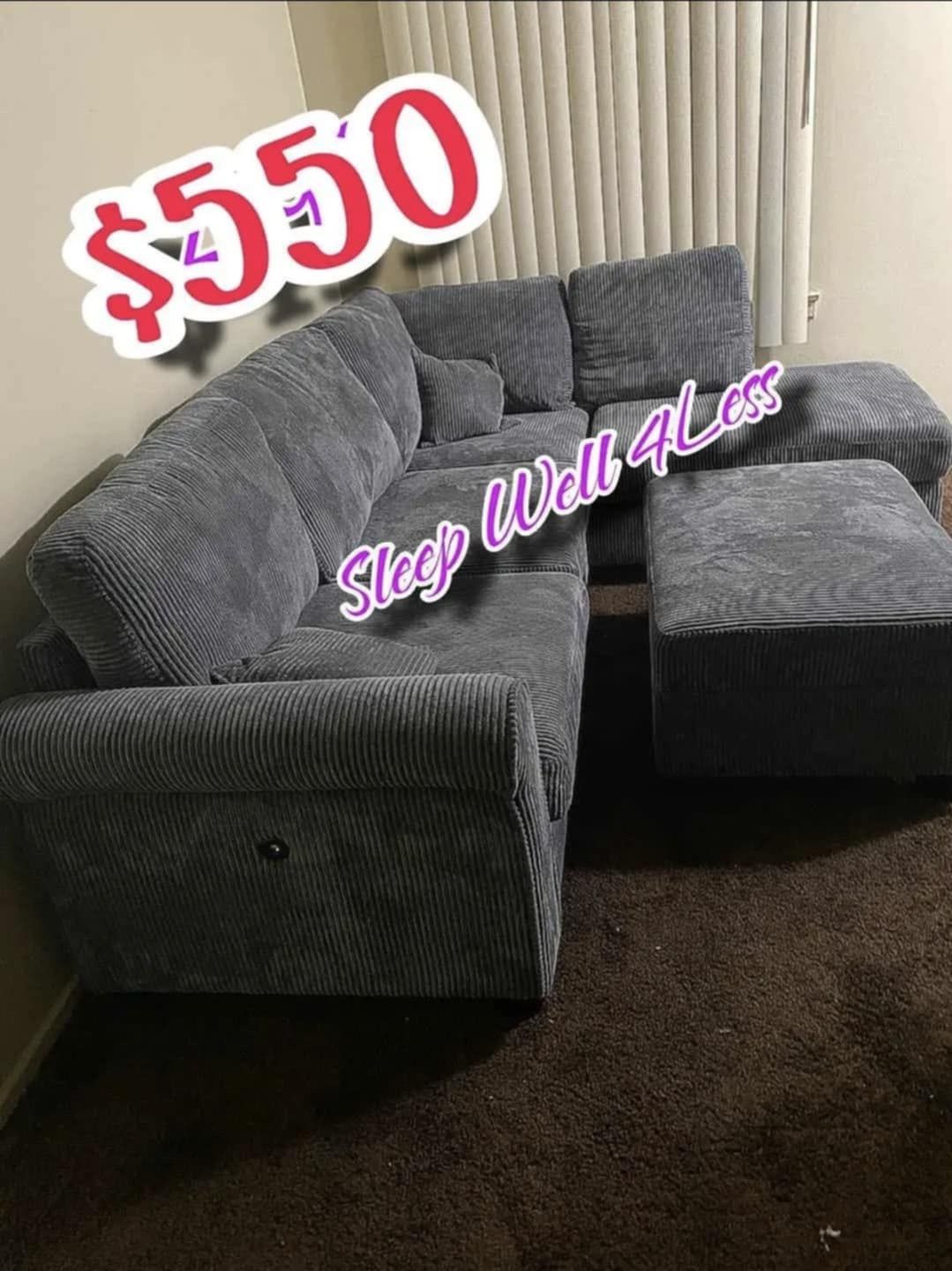 NEW SECTIONAL SOFA🔥