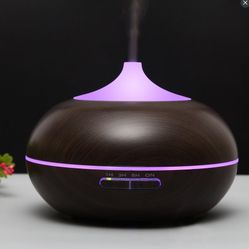 Oil Diffuser Humidifier  Brown Wooden Color