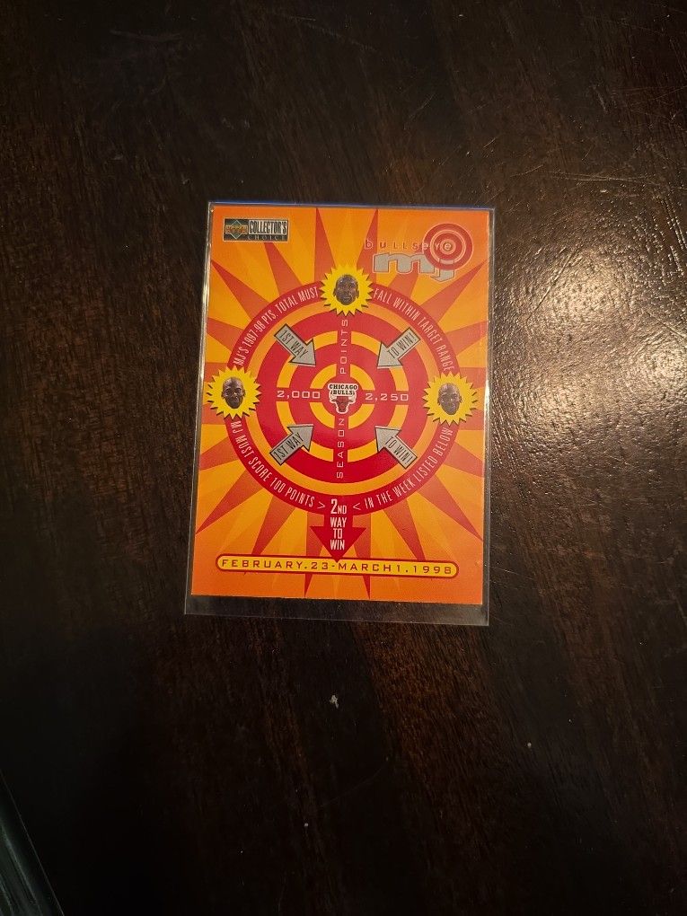 Michael Jordan Bullseye Card