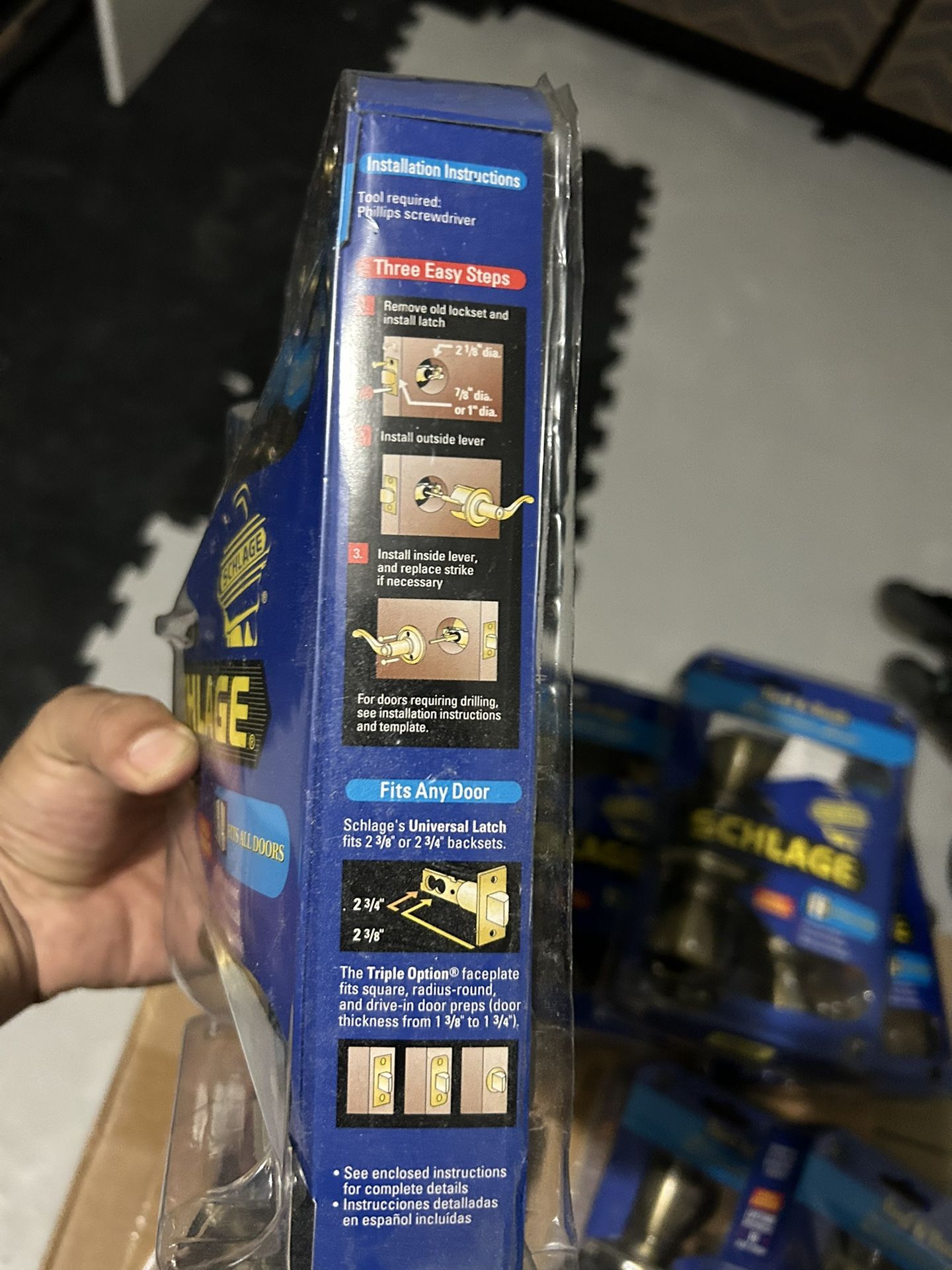 Bed & Bath Door Handles 