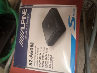 600 Watt amp