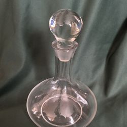 Lenox Mariner Crystal Glass Decanter.