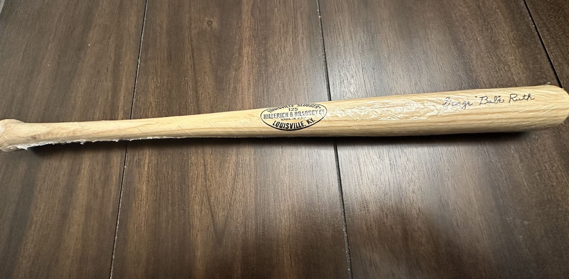 Babe Ruth Mini Baseball Bat