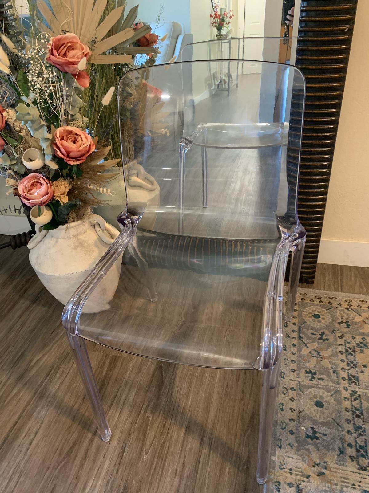 Clear Plastic Dinning Chairs