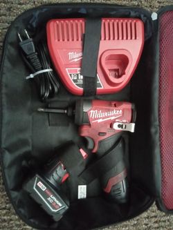 Like New Milwaukee M12 Fuel 1/4 Hex Impact Driver