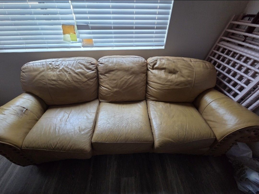 Leather Sofa