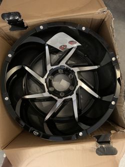 Vision 422 prowler black rims