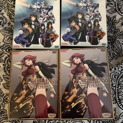 Gundam Code Geass Sealed DVD Sets