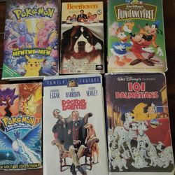 Vhs, Clamshell Tape Lot