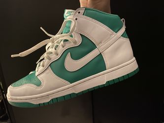 Nike Dunk High White Stadium Green Sz 9.5 45$