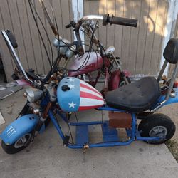 Mini Motorcycles For Parts 