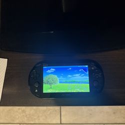 Sony PS Vita (Black) – MODDED – 32GB + 512GB Memory Cards