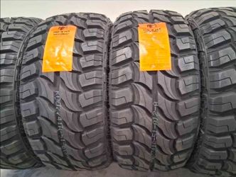 ( 4 TIRES  ) 33X12.50R22 RED DIRT ROAD MUD TERRAIN