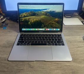2018 13” MacBook Pro: 1.6Ghz Dual Core i5, 8GB, 128GB SSD