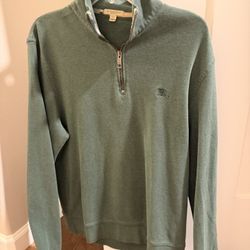 Burberry Quarter Zip XL