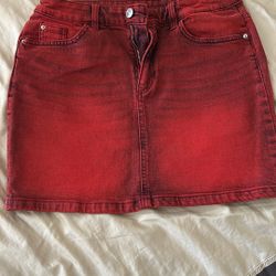 Denim Skirt