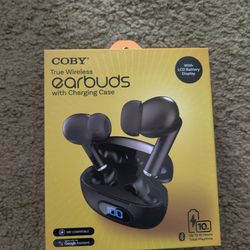 BRAND NEW COBY WIRELESS EARBUDS (2 AVAILABLE)