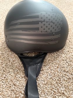 Woman’s motorcycle helmet