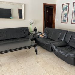 Black Couches 