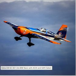 E-Flight Extra 330 SC 1.3m BNF,  New In Box (receiver installed) Plus Extra Propeller