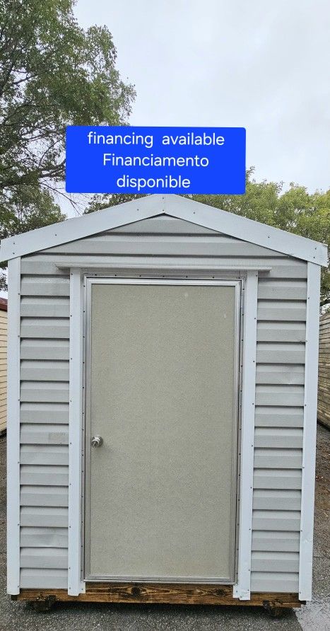 shed casita de patio 6x8, delivery included