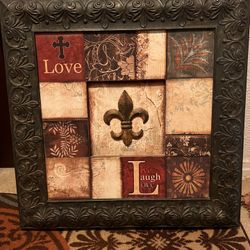 Beautiful metal picture to hang on the wall of your home or office 24’ x 24’