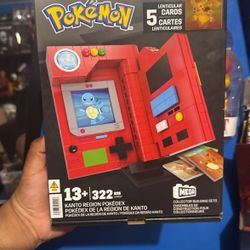 Pokemon MEGA Collector Building Set - Kanto Region Pokedex