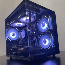 Powerful Micro Gaming PC - Ryzen 5 3600, 32Gb RAM, GTX 1080, 1Tb NVMe, Liquid Cooled - FiveM,COD,FN