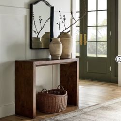 Ogden Burled Wood Console Table By Studio McGee
