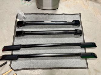 2025 2026 2027 Toyota 4Runner 6th Gen OEM Roof Rack & Cross Bars, Part Number PT(contact info removed)1