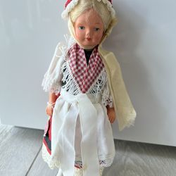Vintage Original Stoll’s Trachten Puppen German Doll