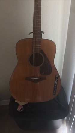 Yamaha guitar used