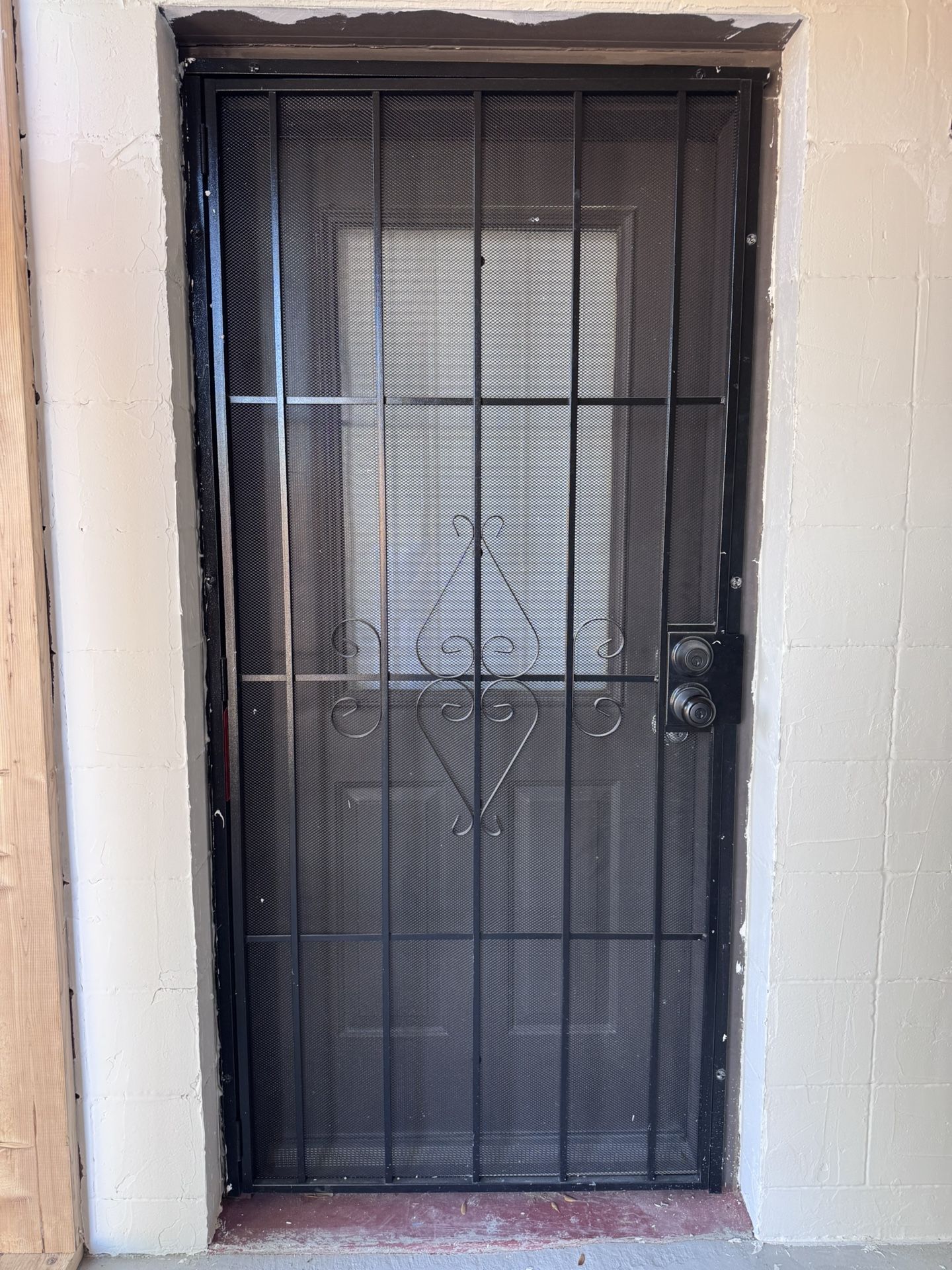 Standard Size Security Metal Door With Frame 38”x81”