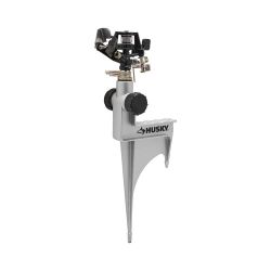 Adjustable Zinc Impact Sprinkler on Heavy-Duty Spike 