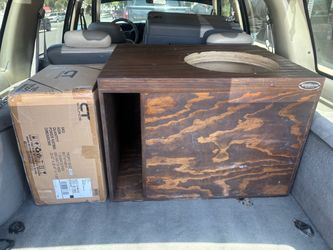 Subwoofer and ported box