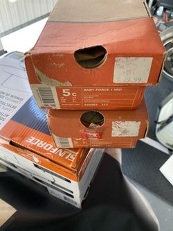 Baby Air Force 1’s 5c and 5.5c