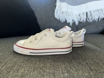 Size 10c White Converse