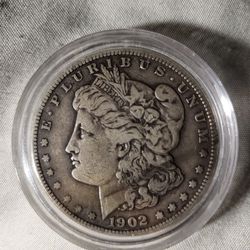 1902 Philadelphia Morgan Silver Dollar 