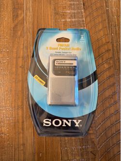 Sony FM/AM Pocket Radio – Brand New Sealed