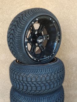 12" golf cart wheels and tires 215/35-12