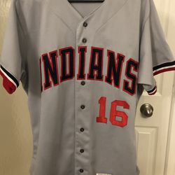 1986 Cleveland Indians (Jay Bell) Game Worn Jersey