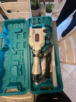 Electric Demolition Hammer with Case