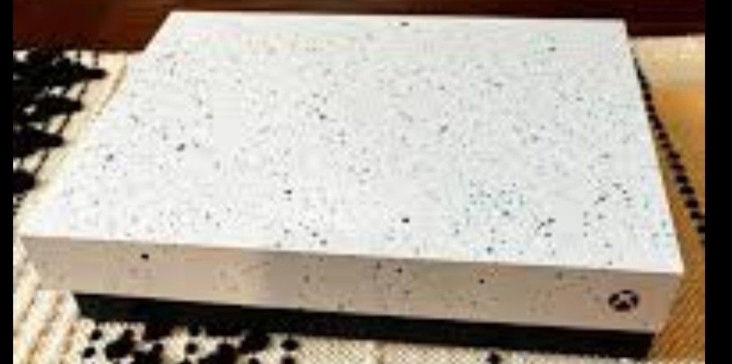 Xbox One X Paint Splatter