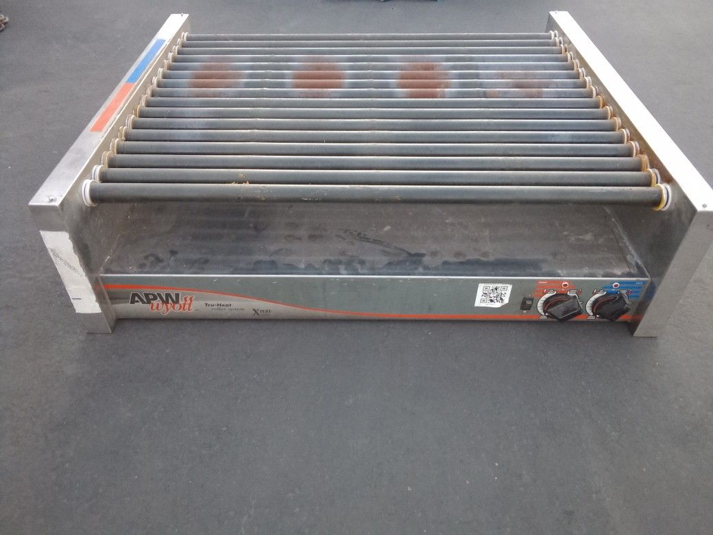 APW/WYOTT HR50 Commercial Hot Dog/Sausage/Taquitos Nonstick Roller