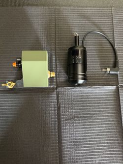 Rotary tattoo machine with power grip