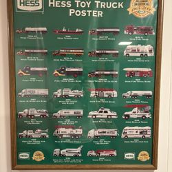 Hess Truck Picture & Frame 